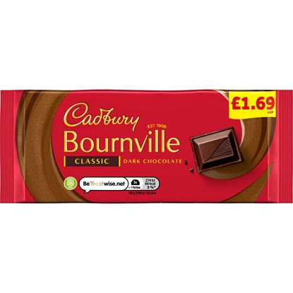 Picture of PM £1.69 CADBURY BOURNVILLE 100G X 18 