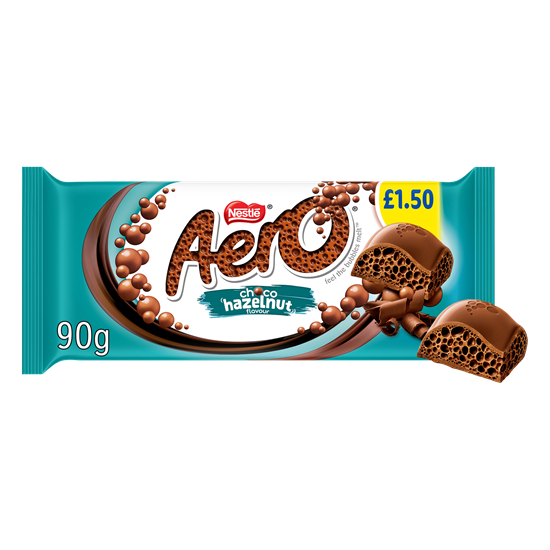 Picture of PM £1.50 AERO HAZELNUT GIANT 90G X 15