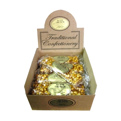 Picture of CANDY CREATIONS NUTTY CRUNCH BAR 110G X 16