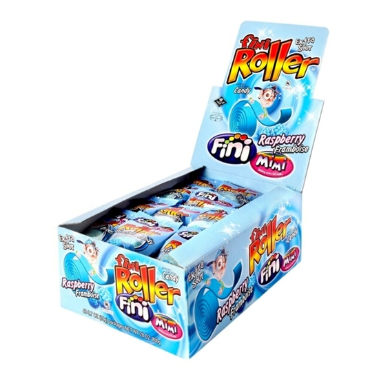 Picture of FINI BLUE RASPBERRY ROLLER 20G X 40