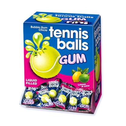 Picture of FINI TENNIS BALL LEMON & LIME BUBBLEGUM X 200