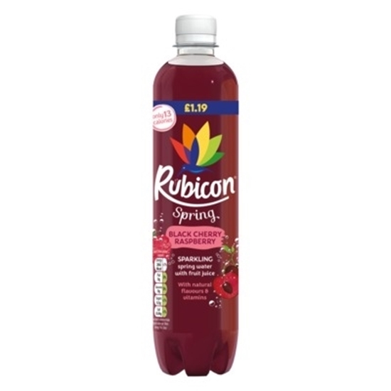 Picture of PM £1.19 RUBICON SPRING BLACK CHERRY&RASP 500MLX12