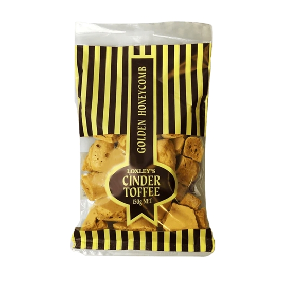 Picture of LOXLEYS CINDER TOFFEE BAGS 150G X 18