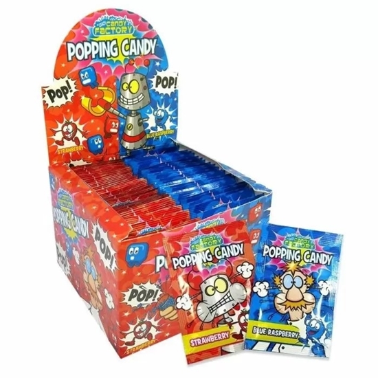 Picture of POPPING CANDY STRAWBERRY & BLUE RASPBERRY X 50