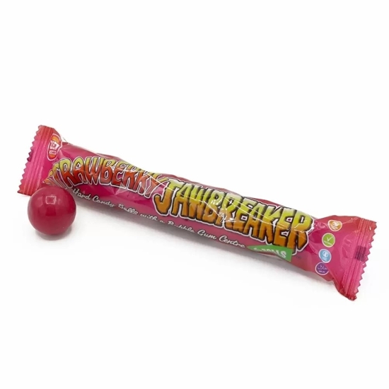 Picture of STRAWBERRY JAWBREAKER 6 BALL PACK 24 X 50P