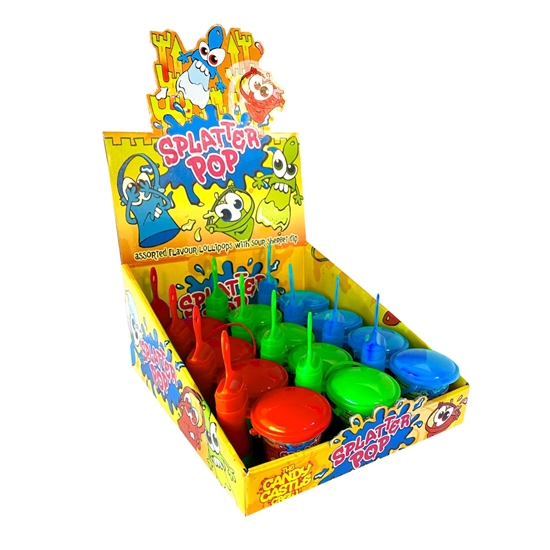 Picture of THE CANDY CASTLE CREW SPLATTER POPS 33G X 12