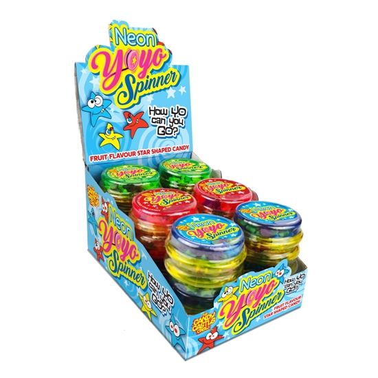 Picture of THE CANDY CASTLE CREW YOYO SPINNER STAR CANDYx12