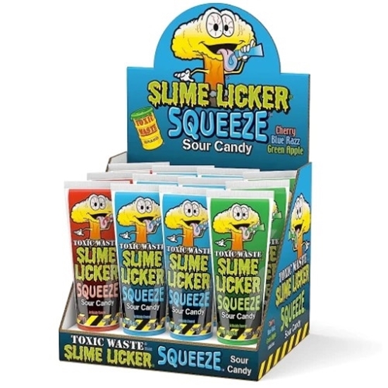 Picture of TOXIC WASTE SLIME LICKER SQUEEZE 70G X 12