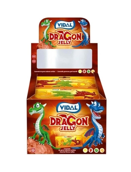 Picture of VIDAL DRAGON JELLY  66G X 22