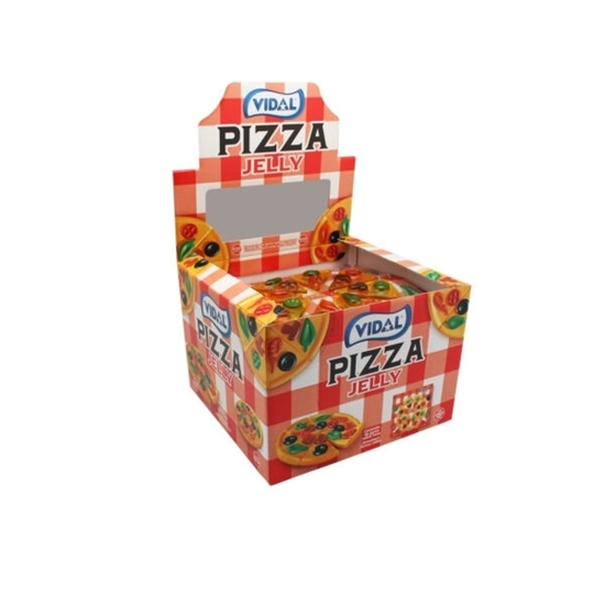 Picture of VIDAL JELLY FILLED PIZZA *BAGS* 90G X 14