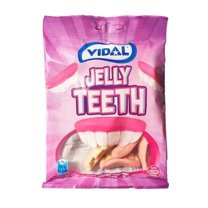 Picture of VIDAL JELLY TEETH *BAGS* 90g x 14