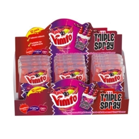 Picture of VIMTO TRIPLE SPRAY LIQUID CANDY 15ML X 12