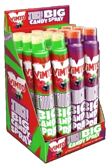 Picture of VIMTO SERIOUSLY BIG STRAWB/CHERRY SPRAY 60ml x 12