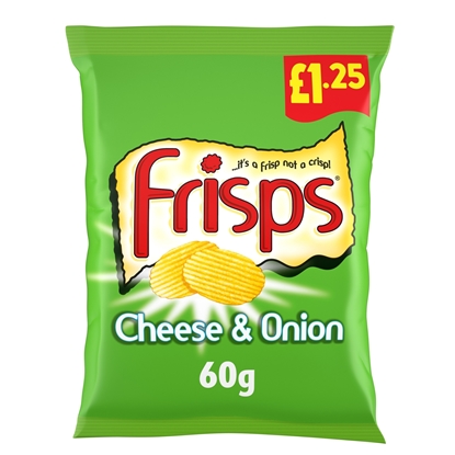 Picture of PM £1.25 FRISPS CHEESE & ONION 60G X 16