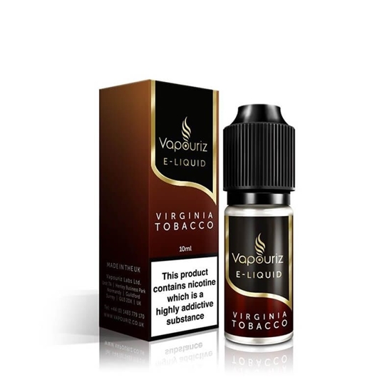 Picture of VPZ VIRGINIA TOBACCO E LIQUID 12MG 10ML X 10