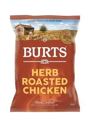 Picture of *150G* BURTS HERB ROASTED CHICKEN X 10    