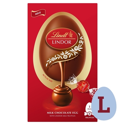 Picture of LINDOR SHELL EGG MILK 260G X 4