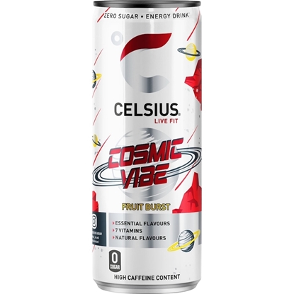 Picture of CELSIUS COSMIC VIBE 355ML X 12