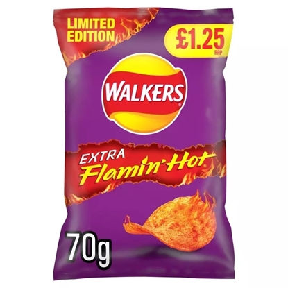 Picture of PM £1.25 WALKERS EXTRA FLAMIN HOT 70G X 15 