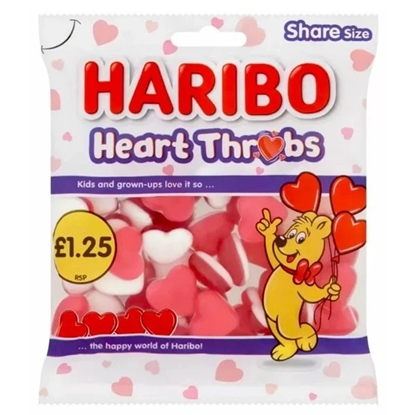 Picture of HARIBO HEART THROBS PM 1.25 140G X 12