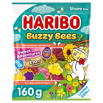 Picture of HARIBO BUSY BEES PM 1.25 140G X 12