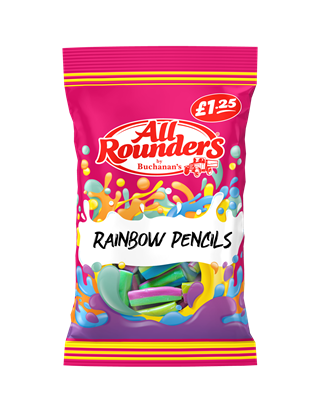 Picture of PM £1.25 ALL ROUNDERS RAINBOW PENCILS 110GX12