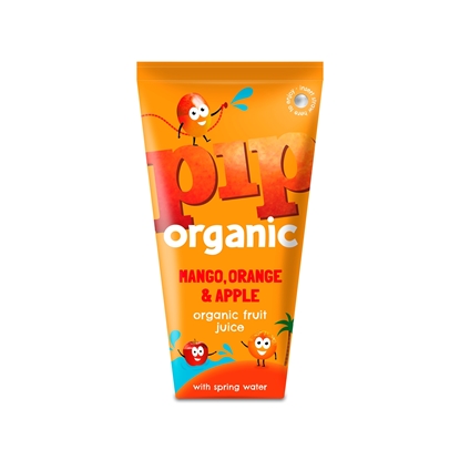 Picture of PIP ORGANIC 180ML MANGO, ORANGE, APPLE X 24
