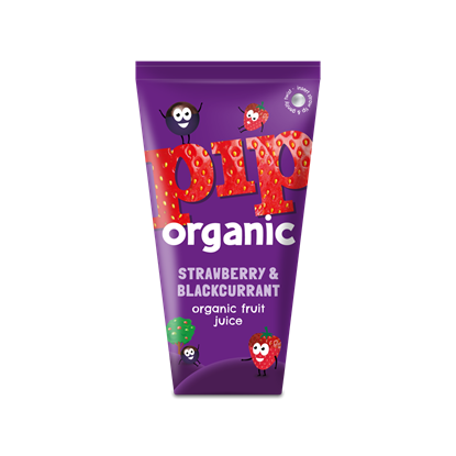 Picture of PIP ORGANIC 180ML STRAWB, BLACKCURRENT JUICE X 24