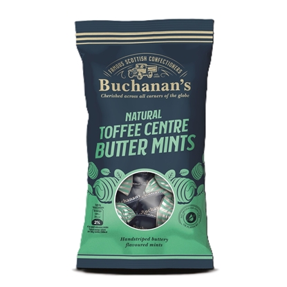 Picture of BUCHANANS  BUTTERMINTS 140G X 12