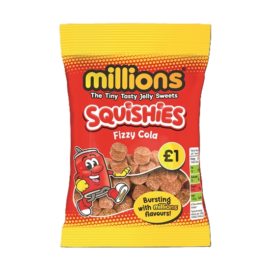 Picture of PM £1 MILLIONS SQUISHES FIZZY COLA 120g x 12