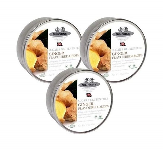 Picture of SIMPKINS SUGAR FREE & GLUTEN FREE GINGER DROP 150G