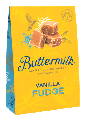 Picture of BUTTERMILK CRUMBLY VANILLA FUDGE 150g x 6