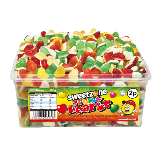 Picture of SWEETZONE FRUITY HEARTS 350 X 2P