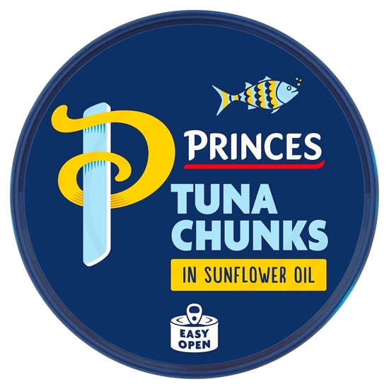 Picture of PM £1.59 PRINCES TUNA CHUNKS  IN S/F OIL 145G x 12