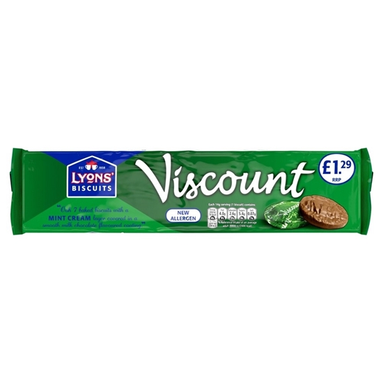 Picture of PM £1.29 LYONS VISCOUNT 98G x12