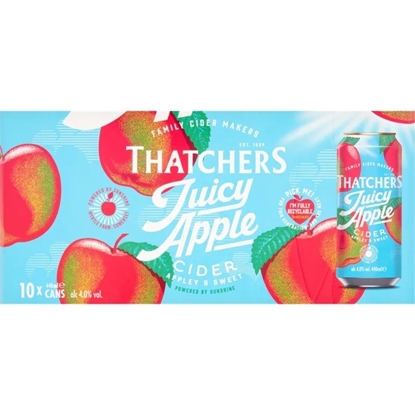 Picture of THATCHERS JUICY APPLE 10 PACK 440ML *CANS* X 1