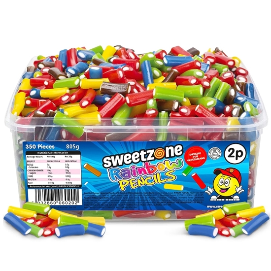 Picture of SWEETZONE RAINBOW PENCILS 350 X 2P