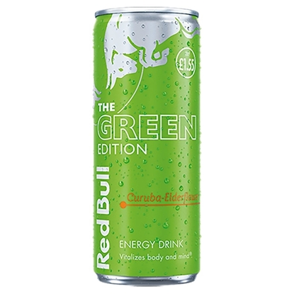 Picture of PM £1.65 RED BULL GREEN CURUBA 250ml x 12 