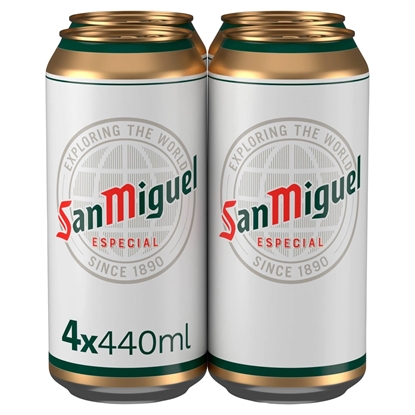 Picture of SAN MIGUEL 440ML 4PK X 6