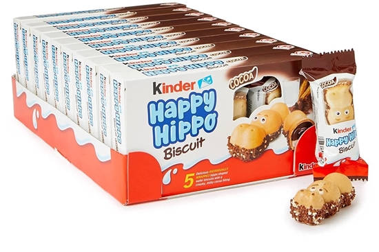Picture of KINDER HAPPY HIPPO COCOA T5 X 10