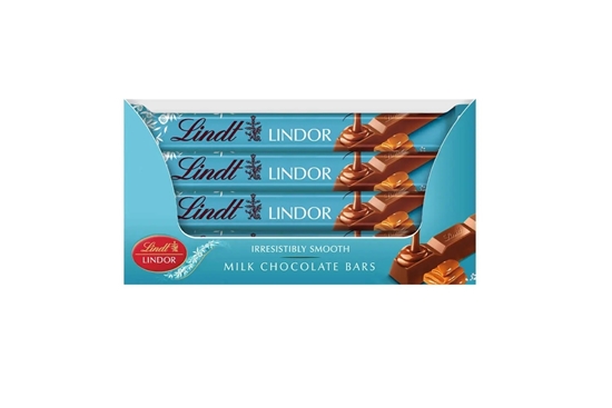 Picture of PM £1.20 LINDOR SALTED CARAMEL TREAT BAR 38g x 24 