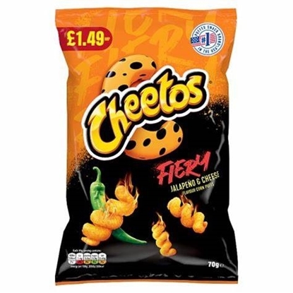 Picture of PM £1.49 CHEETOS TWISTED JALAPENO & CHEESE 70G x12