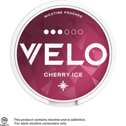 Picture of VELO CHERRY ICE 20 X 10MG X 5 £5 off 2/5-31/5/25