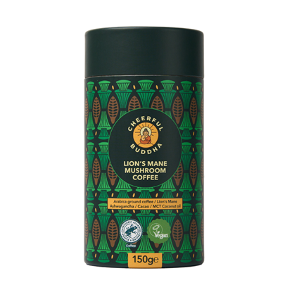 Picture of CHEERFUL BUDDHA LIONS MANE COFFEE 150G X 6