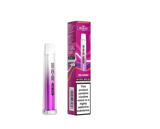 Picture of SKE CRYSTAL PRO 600 POD KIT PINK LEMONADE 20M