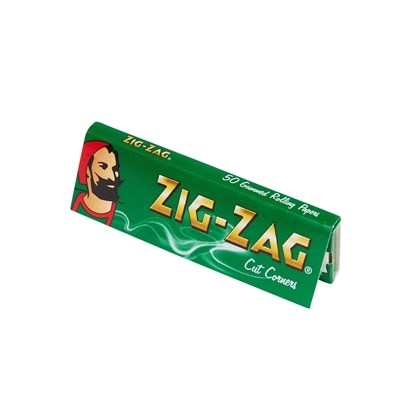 Picture of ZIG ZAG GREEN PAPERS X 100