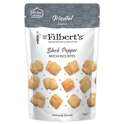 Picture of FILBERTS SALT & PEPPER MOCHI RICE BITES 150G X 6