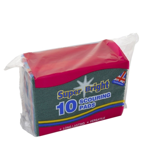 Picture of SUPERBRIGHT SCOURING PADS 10'S X 10