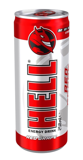 Picture of PM 79P HELL ENERGY RED GRAPE 250ML X 24