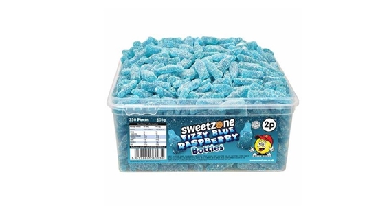 Picture of SWEETZONE FIZZY BLUE BOTTLES 350 X 2P